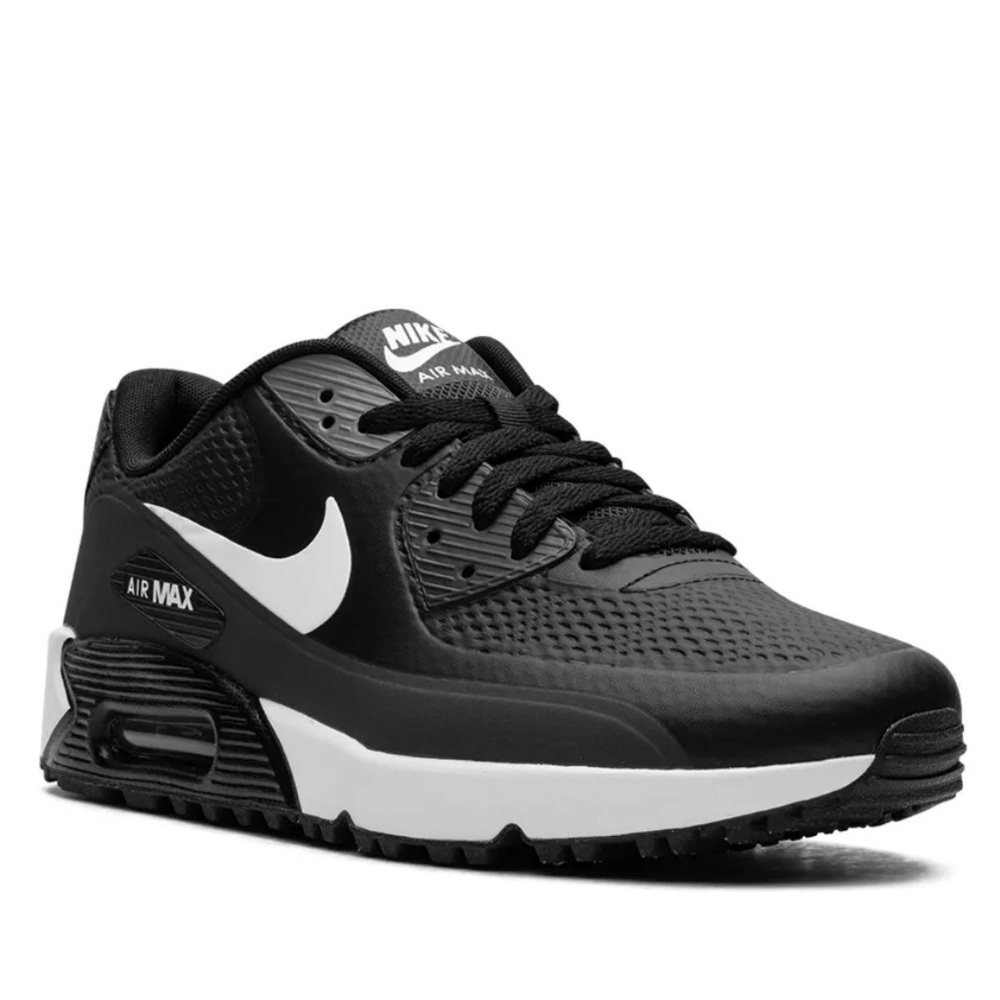 SOLD - Nike Air Max 90 G black/white golf sneakers
